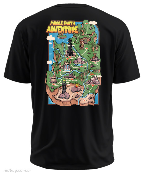 Estampa Costas Middle Earth Adventure