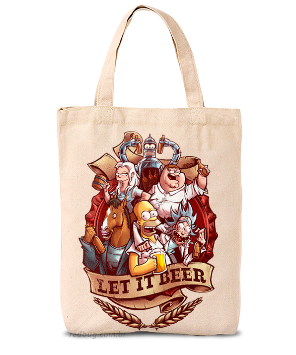 Ecobag Let it Beer