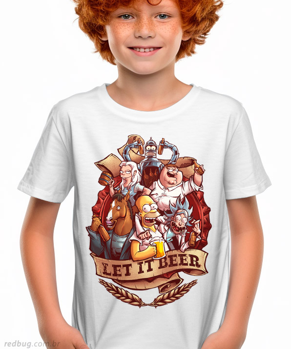 Camiseta Let it Beer