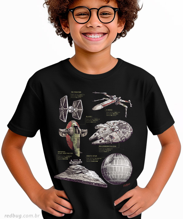 Camiseta Ícones Espaciais