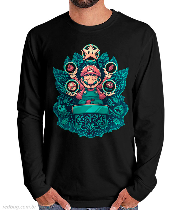 Manga Longa Mario Zen