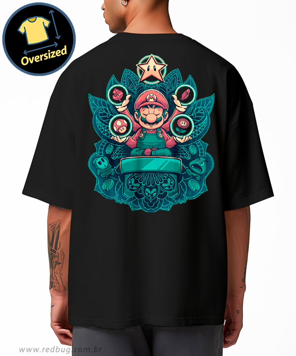 Camiseta Oversized Mario Zen