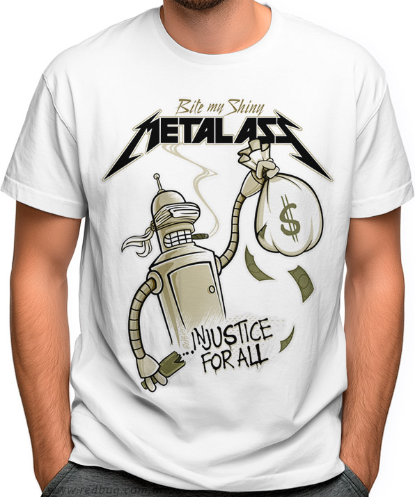 Camiseta Bender Metal Ass