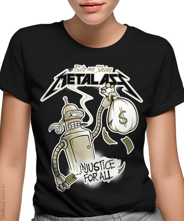 Camiseta Bender Metal Ass