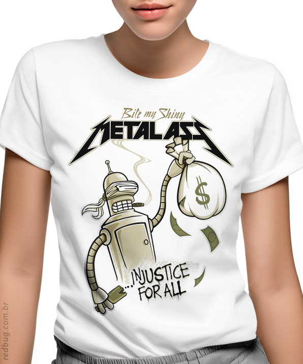 Camiseta Bender Metal Ass