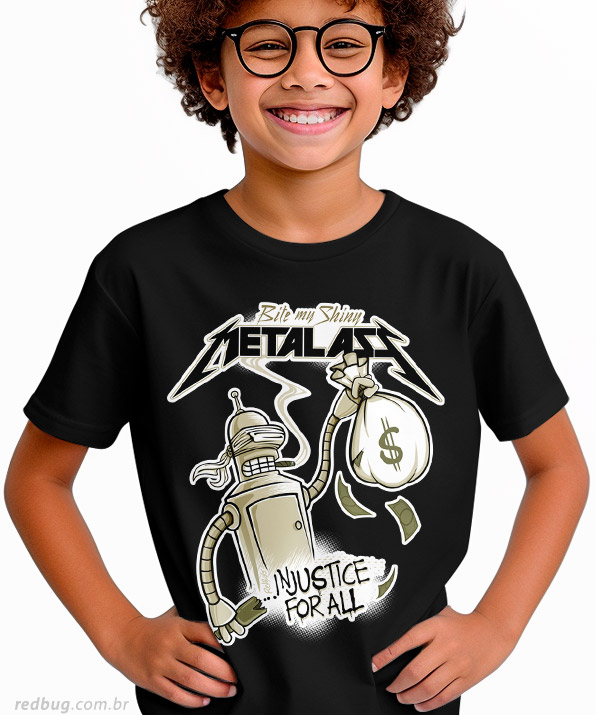 Camiseta Bender Metal Ass