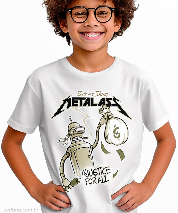 Camiseta Bender Metal Ass