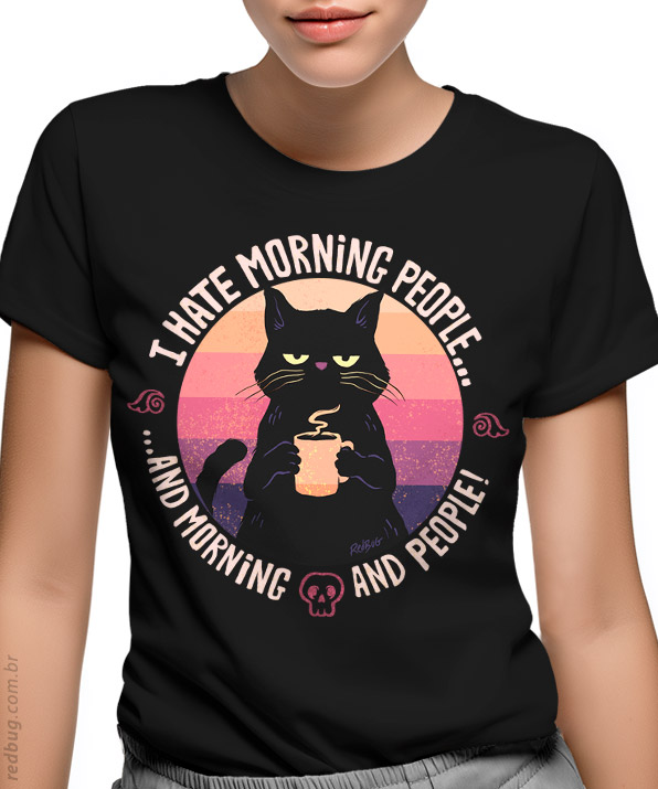 Camiseta Humor de Gato