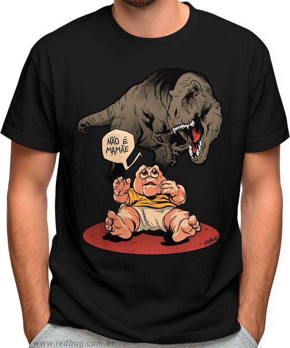 Camiseta Não é a mamãe
