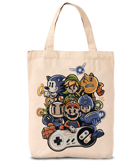 Ecobag Nostalgia Gamer