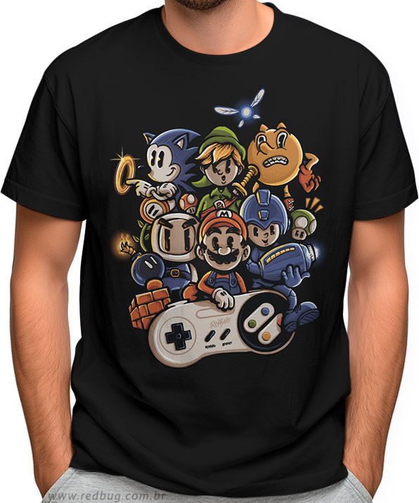 Camiseta Nostalgia Gamer