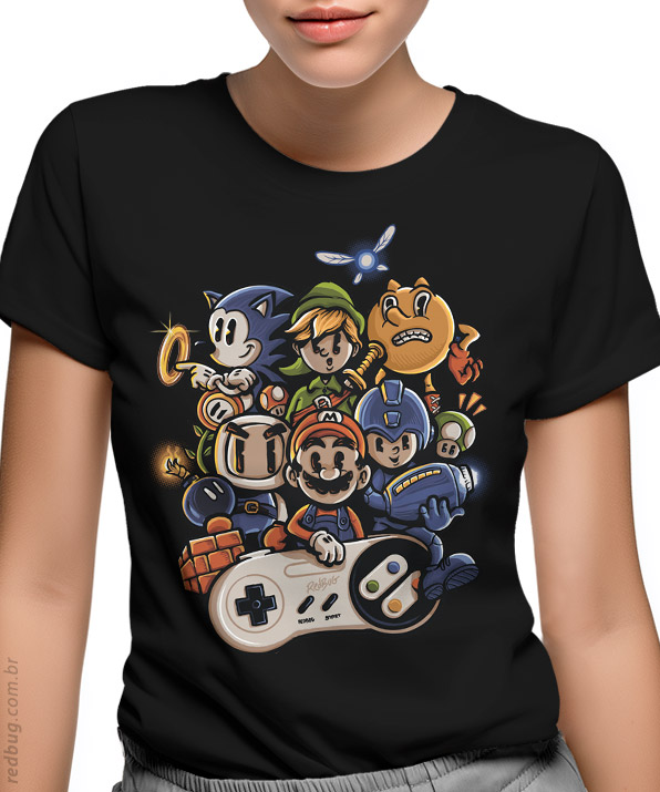 Camiseta Nostalgia Gamer