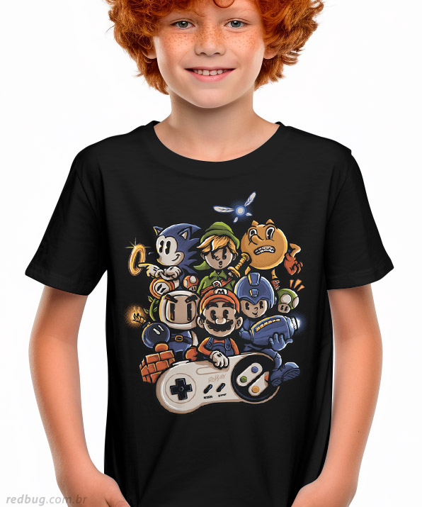 Camiseta Nostalgia Gamer