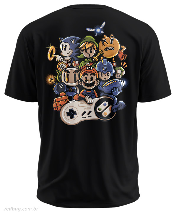 Estampa Costas Nostalgia Gamer