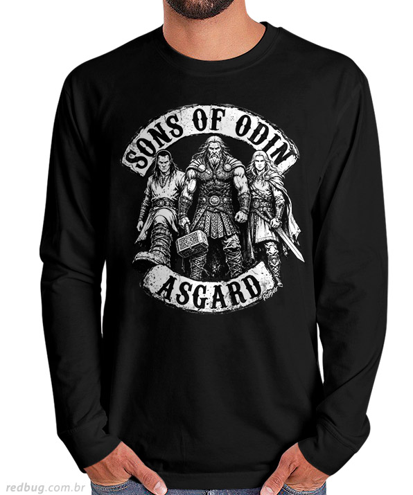 Manga Longa Guardiões de Asgard