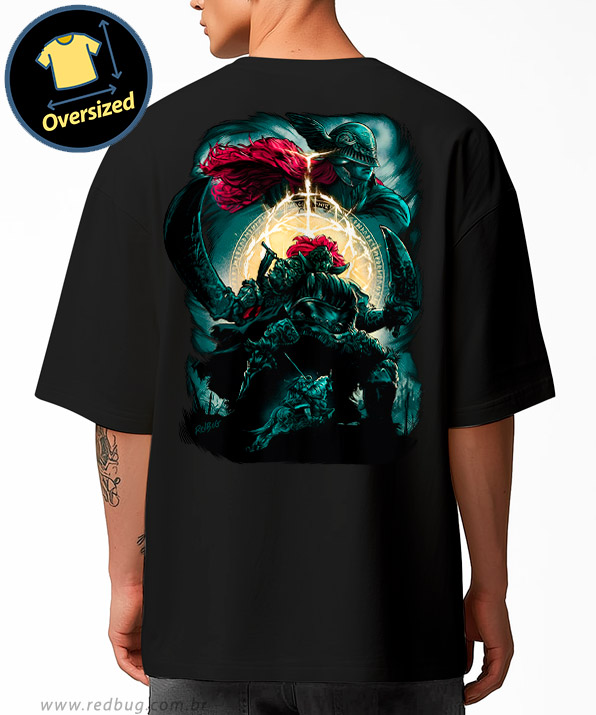 Camiseta Oversized Lendas de Elden Ring