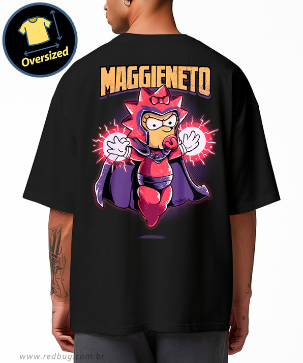 Camiseta Oversized Baby Maggieneto