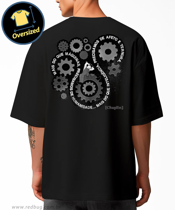 Camiseta Oversized O Que Precisamos
