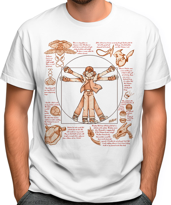 Camiseta Ash Vitruviano