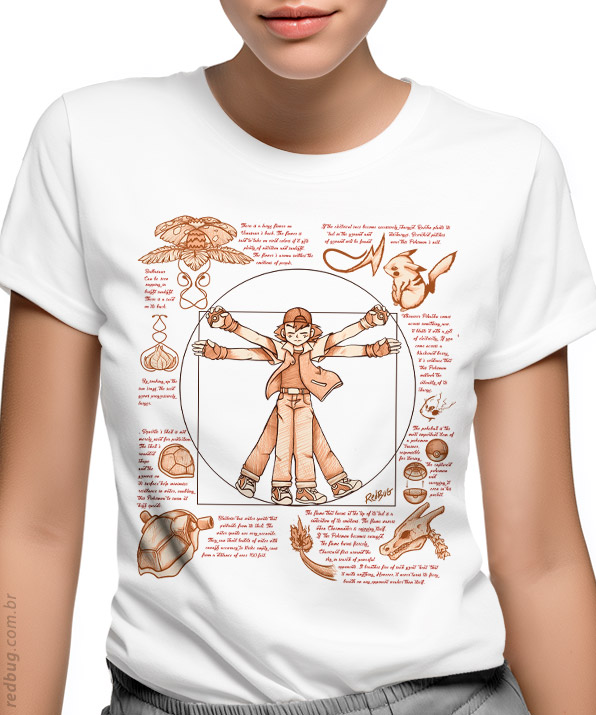 Camiseta Ash Vitruviano