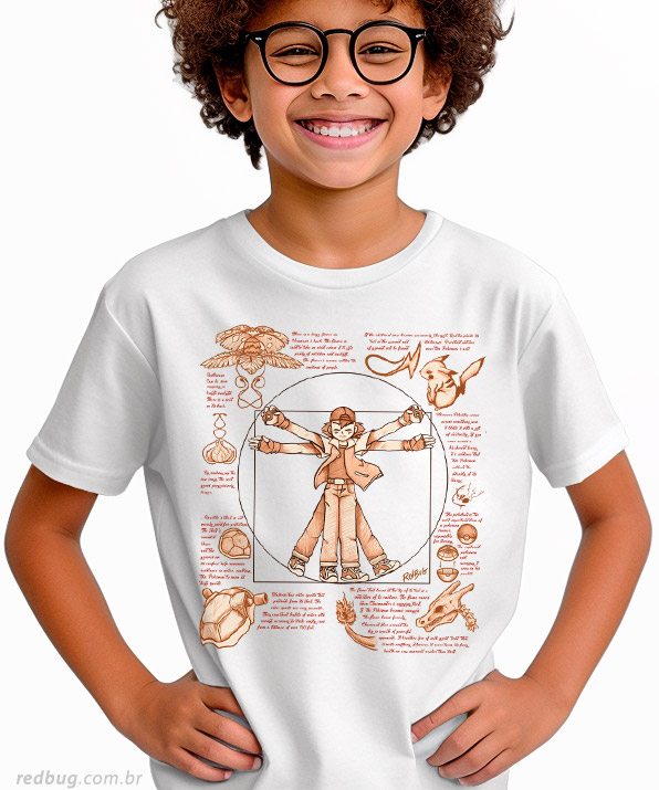 Camiseta Ash Vitruviano