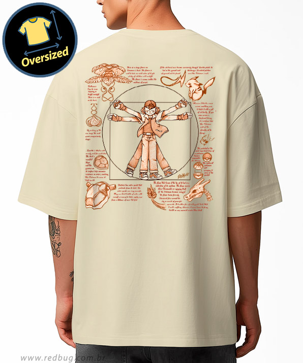 Camiseta Oversized Ash Vitruviano