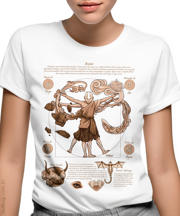 Camiseta Aang Dobrador Supremo