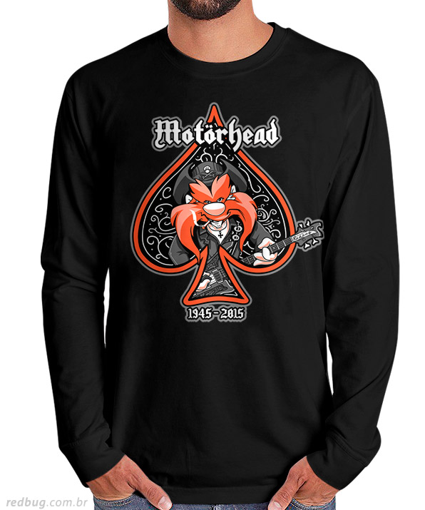 Manga Longa Motorhead Ace Rock