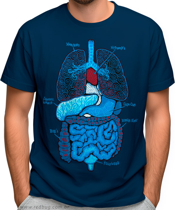 Camiseta Órgãos Infectados