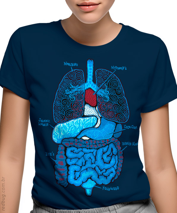 Camiseta Órgãos Infectados