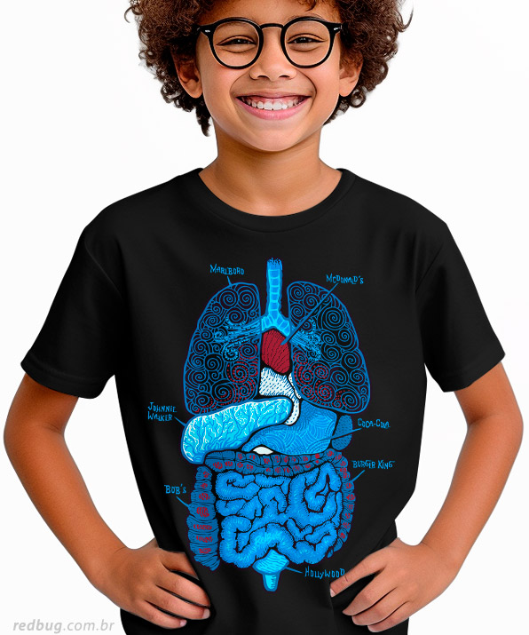 Camiseta Órgãos Infectados