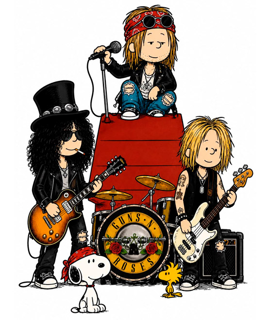 Camiseta A Turma Do Hard Rock