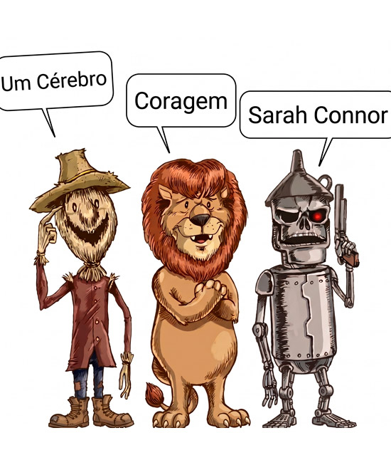 Camiseta O Exterminador De Oz