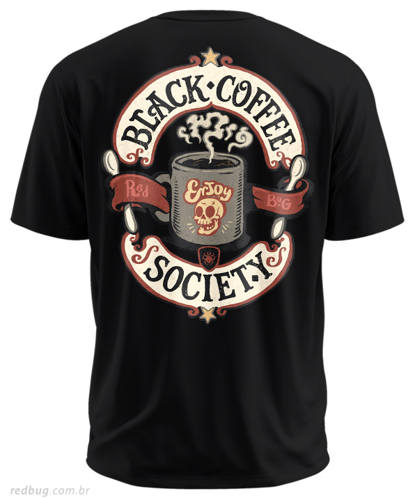 Estampa Costas Sociedade do café