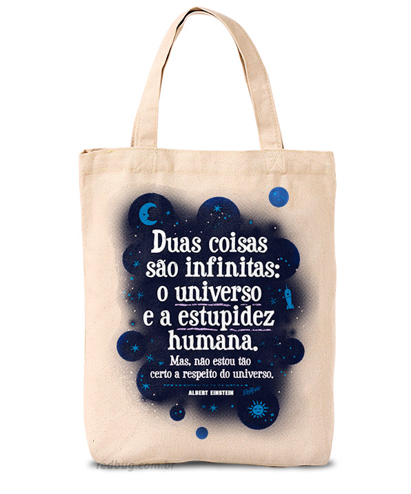 Ecobag Universo Infinito de Einstein