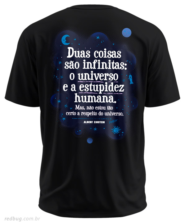 Estampa Costas Universo Infinito de Einstein