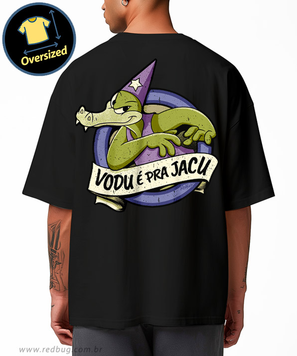 Camiseta Oversized Zé Jacaré