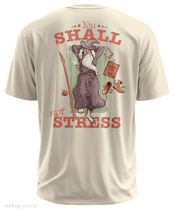 Estampa Costas Gandalf Not Stress