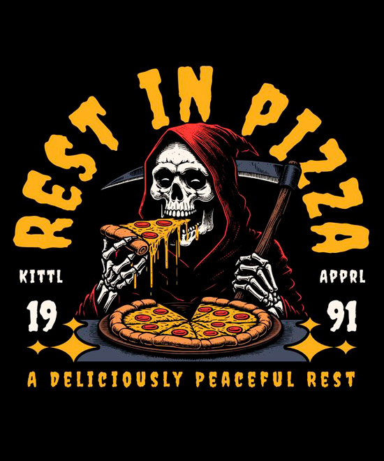 Camiseta Rest In Pizza