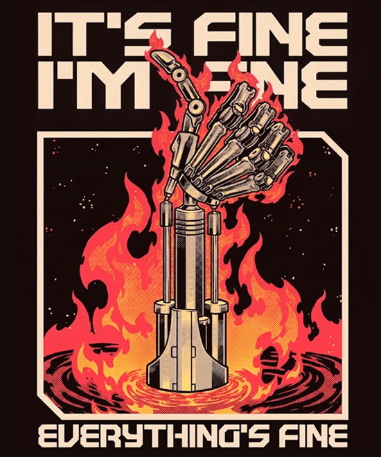 Camiseta Está Tudo Bem