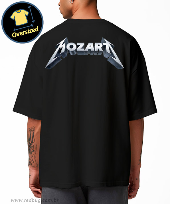 Camiseta Oversized Mozart