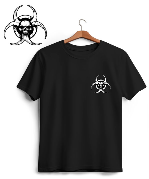 Camiseta Caveira Biohazard