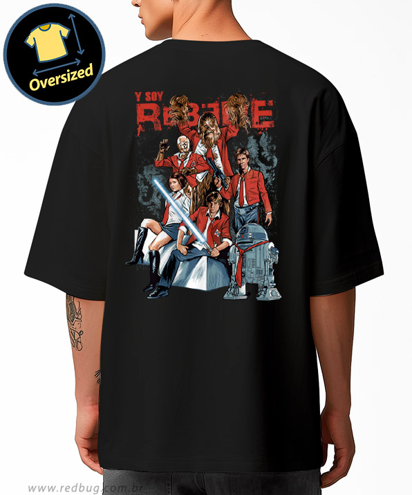 Camiseta Oversized Y soy rebelde