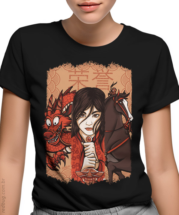 Camiseta Honra e Coragem