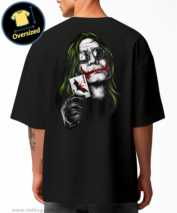 Camiseta Oversized Ozzy Joker