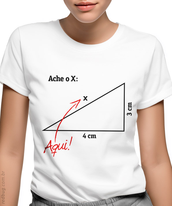 Camiseta Teorema de Pitágoras