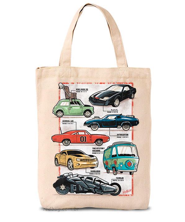 Ecobag Ícones da Cultura Pop