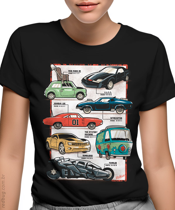 Camiseta Ícones da Cultura Pop