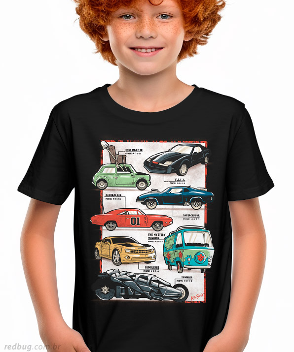 Camiseta Ícones da Cultura Pop