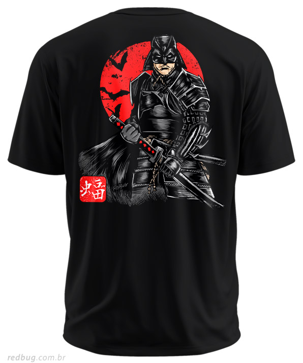Estampa Costas Samurai das Trevas